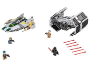 Darth Vader's TIE Advanced vs. the A-Wing Starfighter